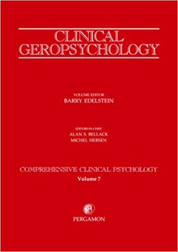 Edelstein, B. A. (Ed.). (2001). Clinical geropsychology.